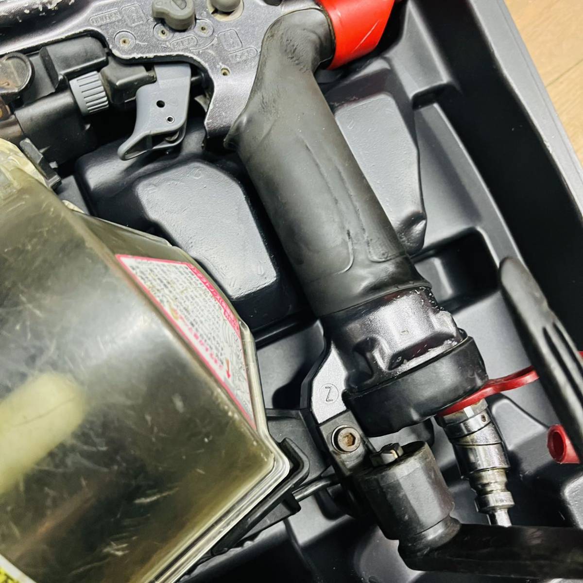 7日保証】メンテ済 良品♪MAX マックス 高圧 90mm 釘打機 HN-90N4(D