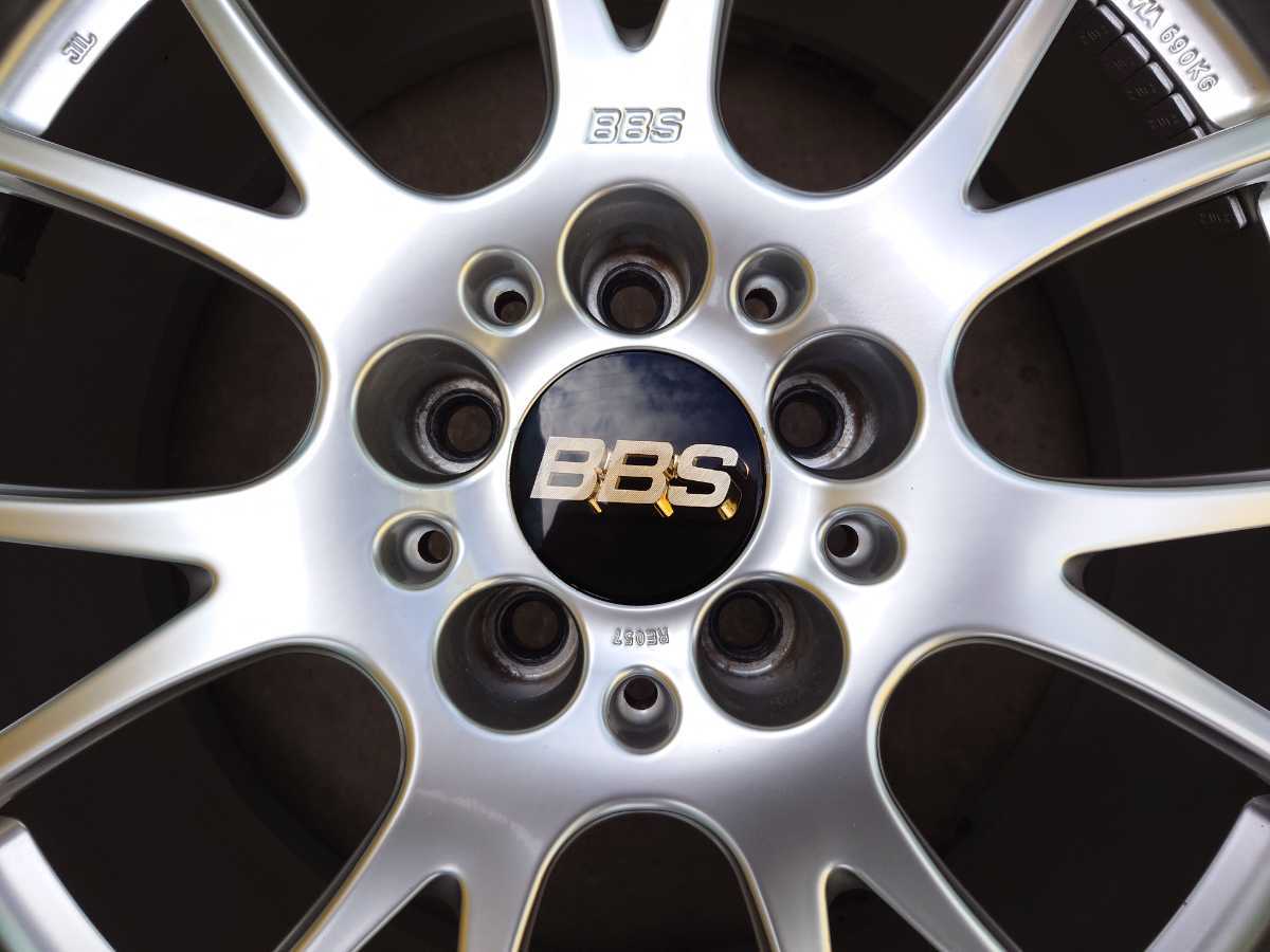 希少 現行品 鍛造 BBS RE-V DS ダイヤモンドシルバー 18インチ 8J+43 RE057 PCD114.3 5穴 4本_画像10