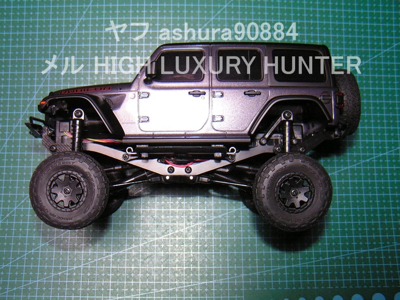 [Ver2簡易版]3DプリンタPLA+ ミニッツ 4×4 ジープラングラー用 ボディ10mmリフトアップ 京商 Kyosho Mini Z 4x4 Jeep Wrangler（送料込）