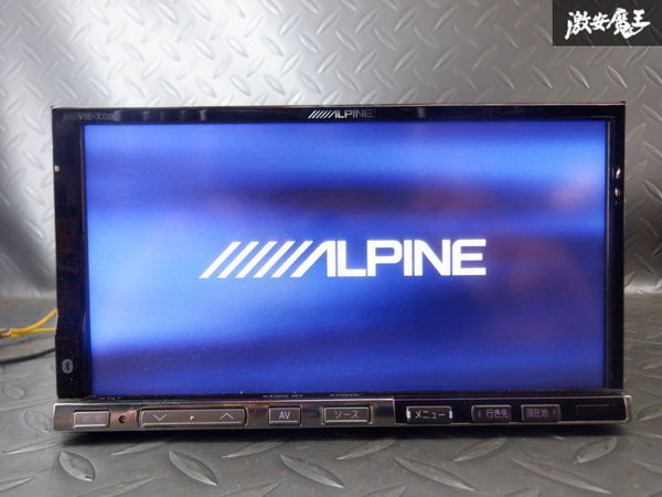 8970円 【有名人芸能人】 ALPINE VIE-X08S bluetooth 地デジ HDD DVD