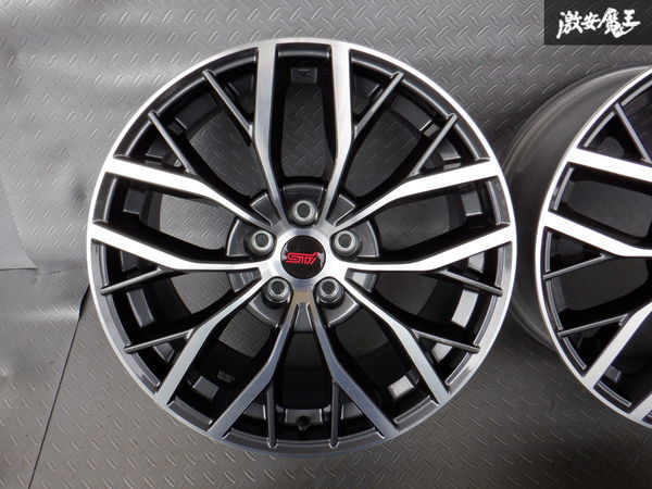 程度良好! スバル純正 VAB WRX STI F型 最終型 19インチ 8.5J +55 5穴