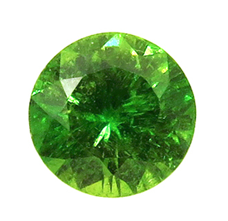 3239 デマントイドガーネット 0.76ct ガーネットの王様 濃い目の緑 イラン : 瑞浪鉱物展示館 【送料無料】
