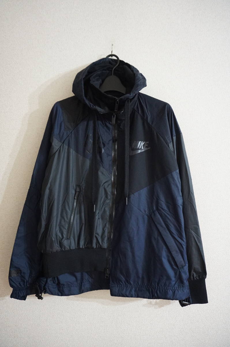 sacai NIKE 2019AW ナイロンジャケット ブルゾン ナイロンパーカー
