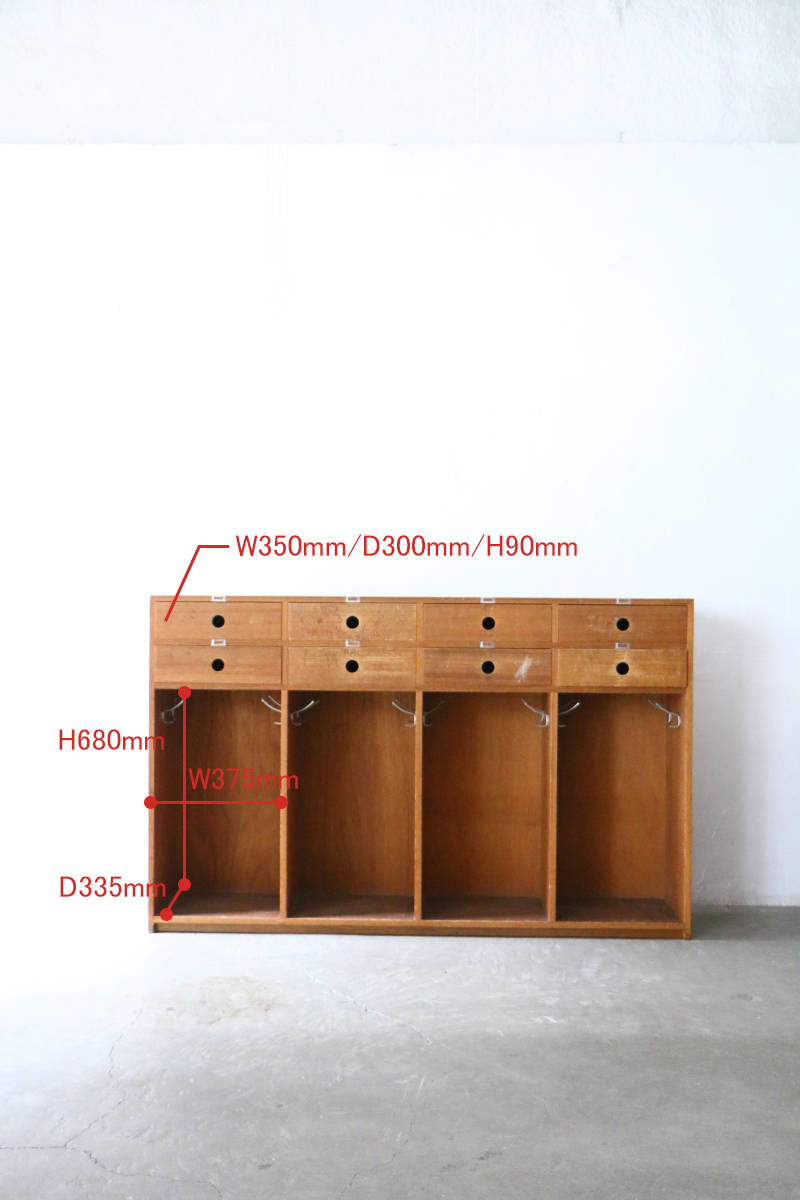 [ античный ] VINTAGE cabinet шкаф одежда место хранения * интерьер смешанные товары интерьер Cafe FN France