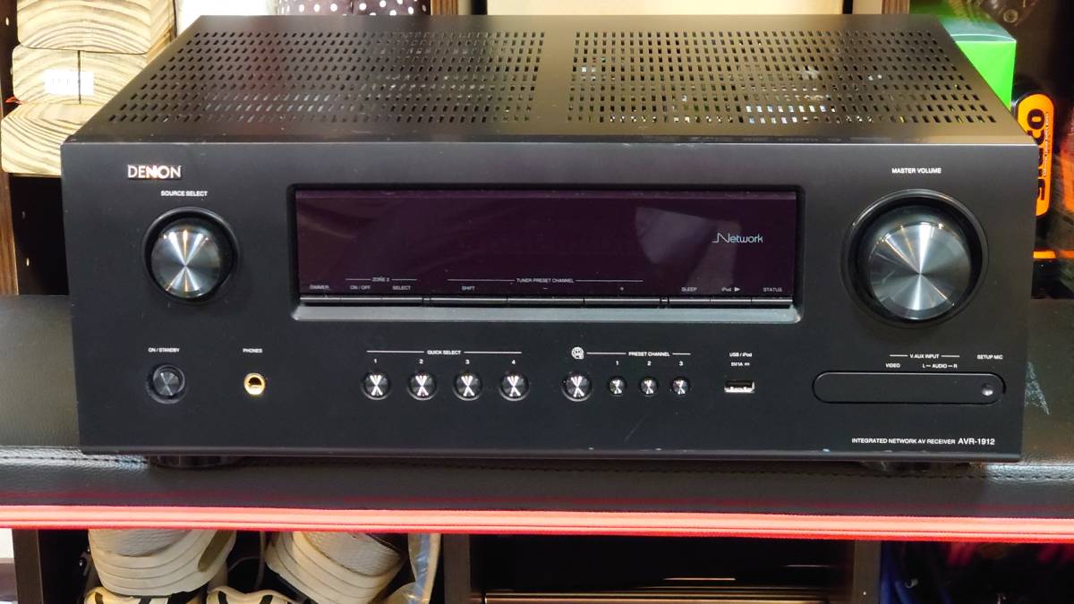 DENON製AVアンプ「AVR-1912」 DENON製AVアンプ「AVR-1912」