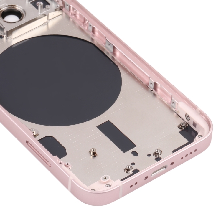 iPhone 13 Mini 修理・交換用部品 バックハウジング バックパネル ピンク_画像5