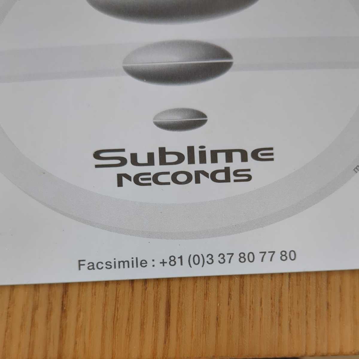sublime Records ステッカー　けん　いしい　ken_画像2