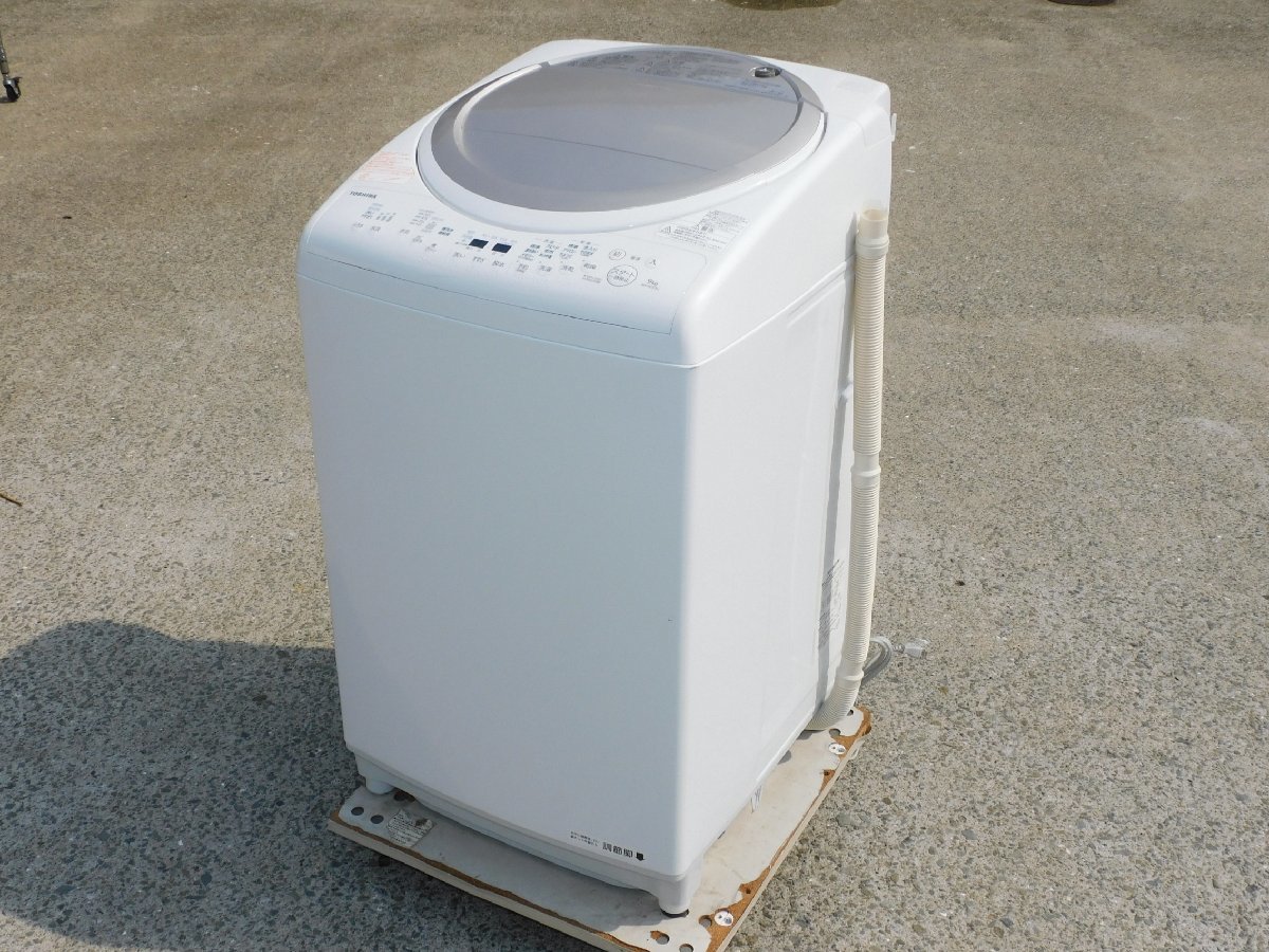 動作品/美品】東芝 全自動洗濯乾燥機 AW-9V5 2017年 9kg マジック