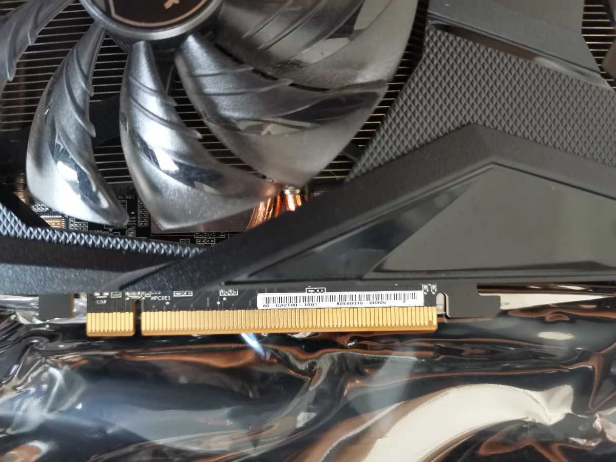Radeon RX AMD VEGA GAMING ビデオカード ASROCK RX6600XT 美品 未使用に近い_画像4