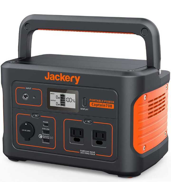 Jackery JACKERY ポータブル電源 708 BLACK-