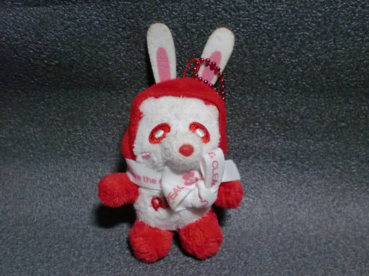 AAA.~... mascot key holder soft toy red ear taf-2