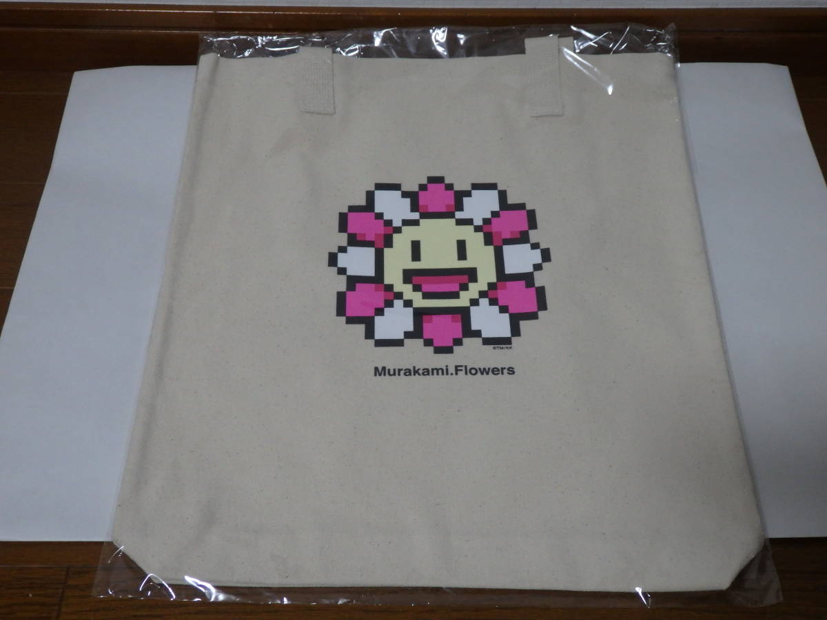  быстрое решение! новый товар! Мураками . цветок ka кальмар ikiki. цветок Murakami.Flowers #0000 большая сумка эко-сумка!STARS выставка yuzu Tonari no Zingaro