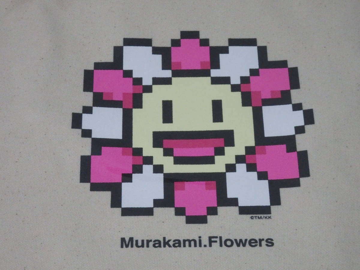  быстрое решение! новый товар! Мураками . цветок ka кальмар ikiki. цветок Murakami.Flowers #0000 большая сумка эко-сумка!STARS выставка yuzu Tonari no Zingaro