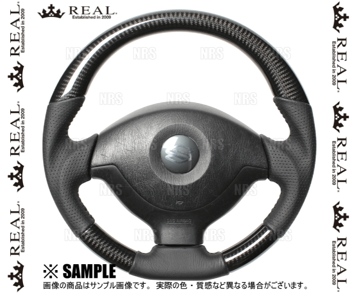 REAL レアル オリジナル (ブラックカーボン/ブラックステッチ) AZオフロード JM23W 2004/10～2014/3 (JB-BKC-BK