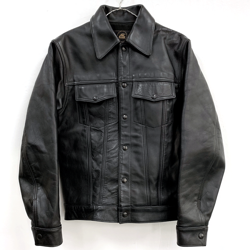 LOST WORLDS ロストワールド HorseHide Leather Jacket/サイズ：38 ...