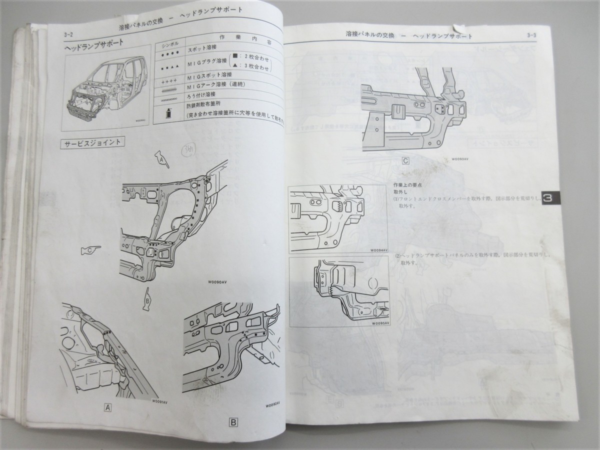 * CQ2A Mirage Dingo MIRAGE DINGO инструкция по обслуживанию корпус сборник 1998 год 12 месяц выпуск No,1036L50 обычная цена 1864 иен 