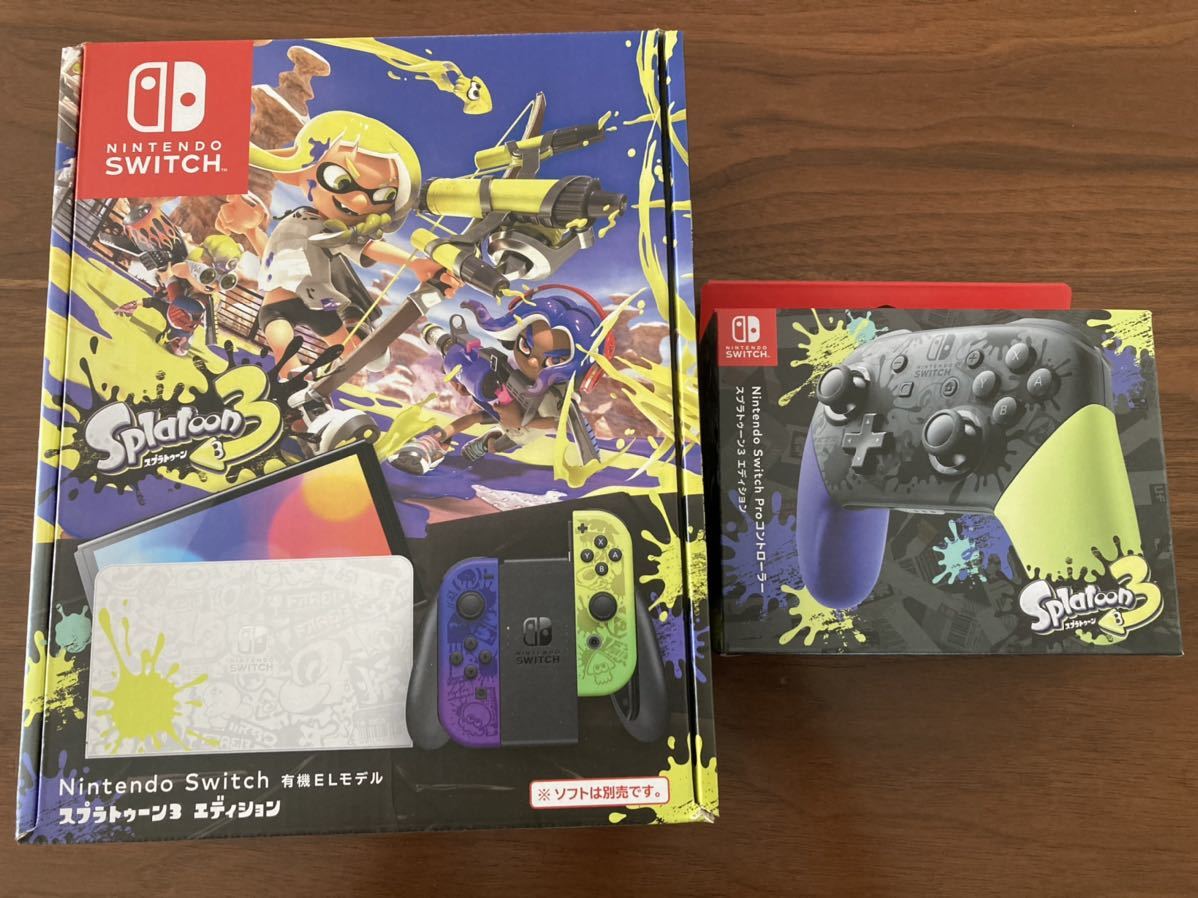 ★新春福袋2021★ Switch Proコントローラー スプラトゥーン2エディション 未開封品 www.chauvin.com.ar