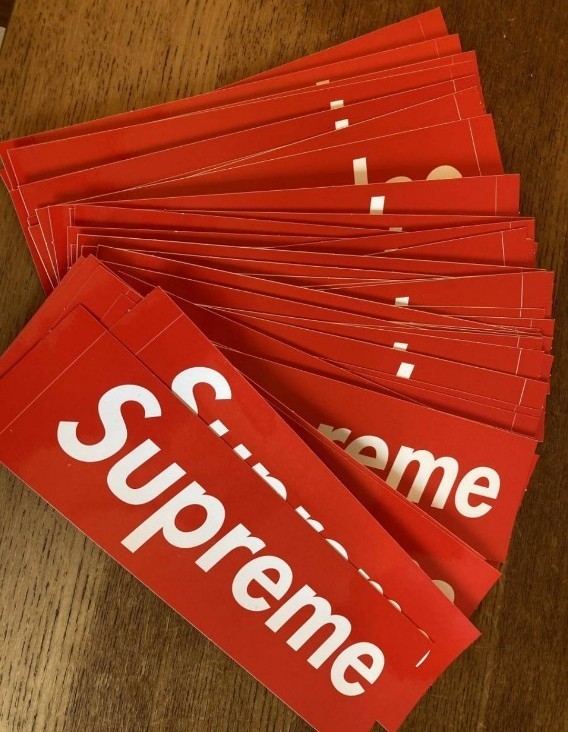 Supreme Box logo Sticker 50枚セット シュプリーム ステッカー ボックスロゴ