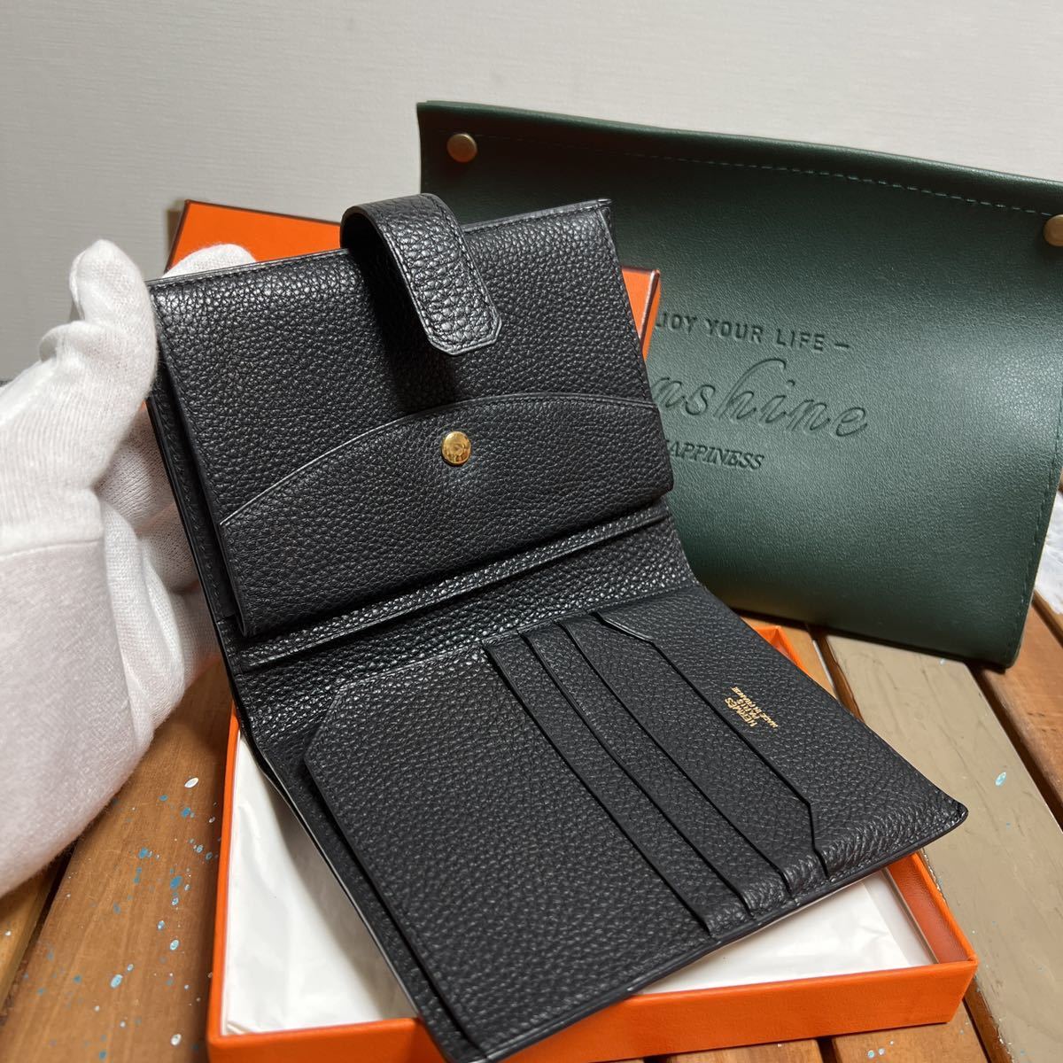 未使用品 エルメス エルメス HERMES ジュラ 2 コンパクト ゴールド金具