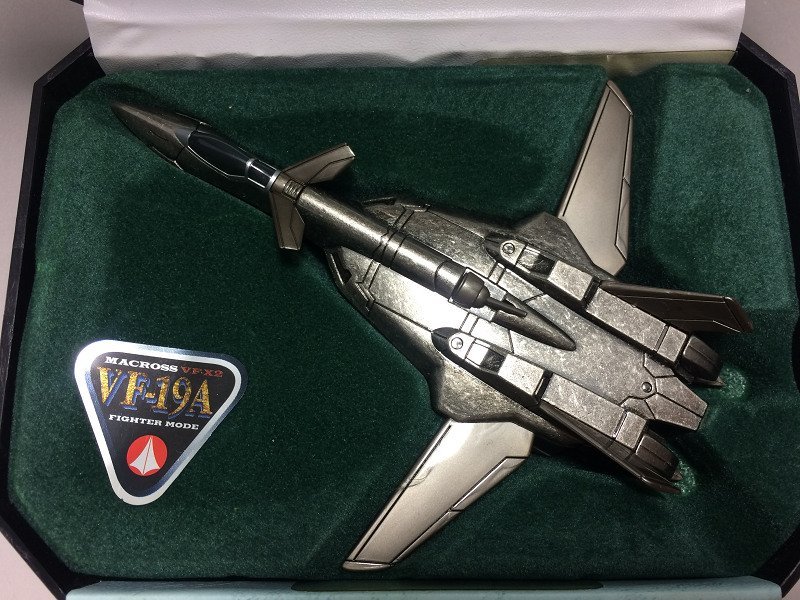 ★未使用★ 超時空要塞 マクロス 可変戦闘機 バルキリー エクスカリバー YF-19 超合金 ART JEUNESS 1994年 非売品 ◆50_画像5