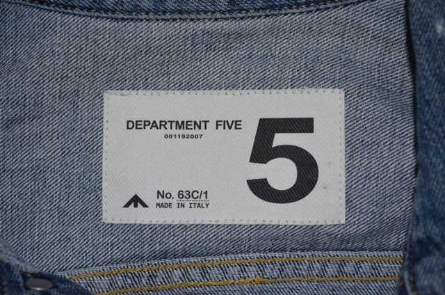 未使用デパートメント5（Depatment 5）デニム　ジャケット　　表記　Sサイズ(IT) 日本サイズM相当 _画像3