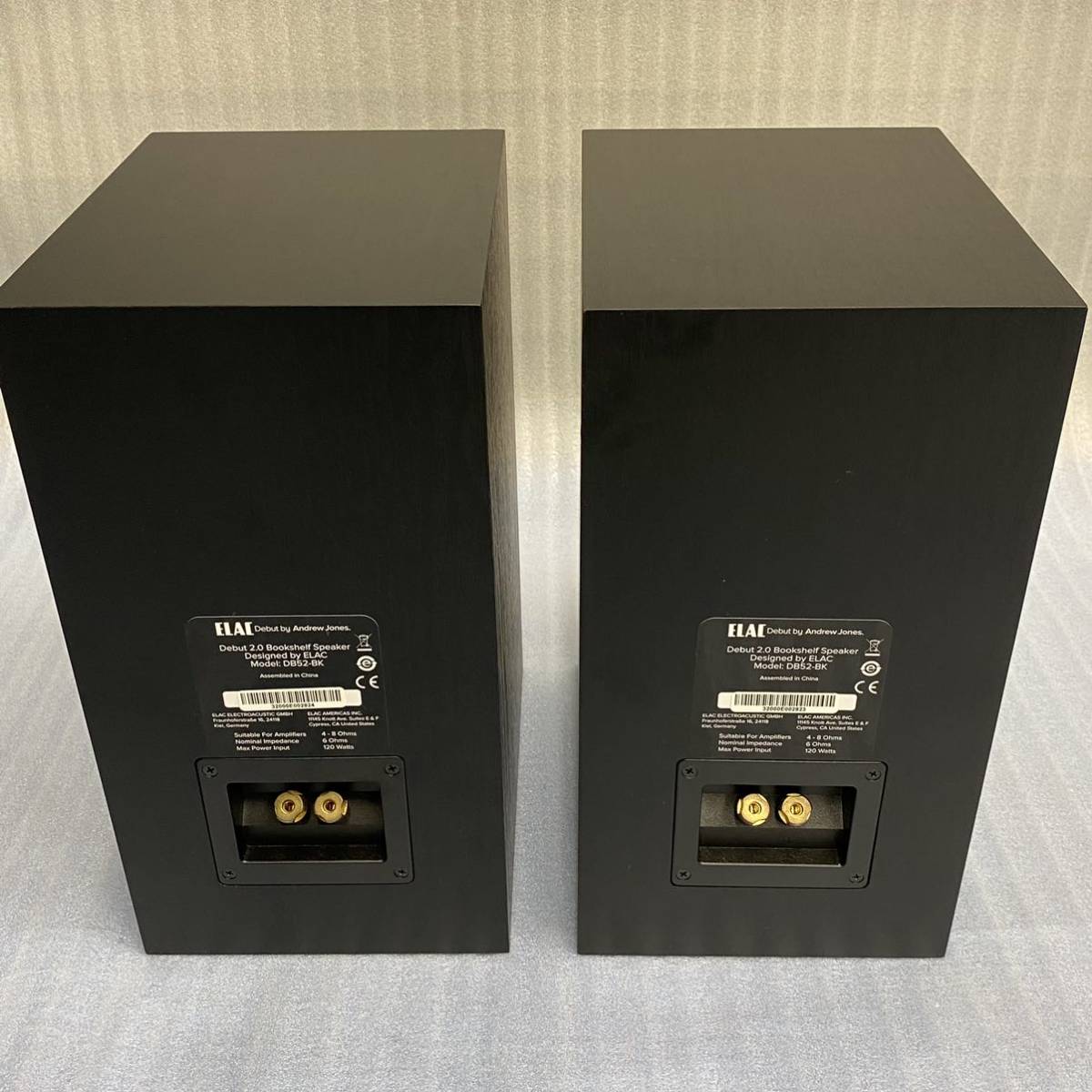 美品☆ELAC Debut 2.0 B5.2 (DB52-BK) 2way ブックシェルフ型