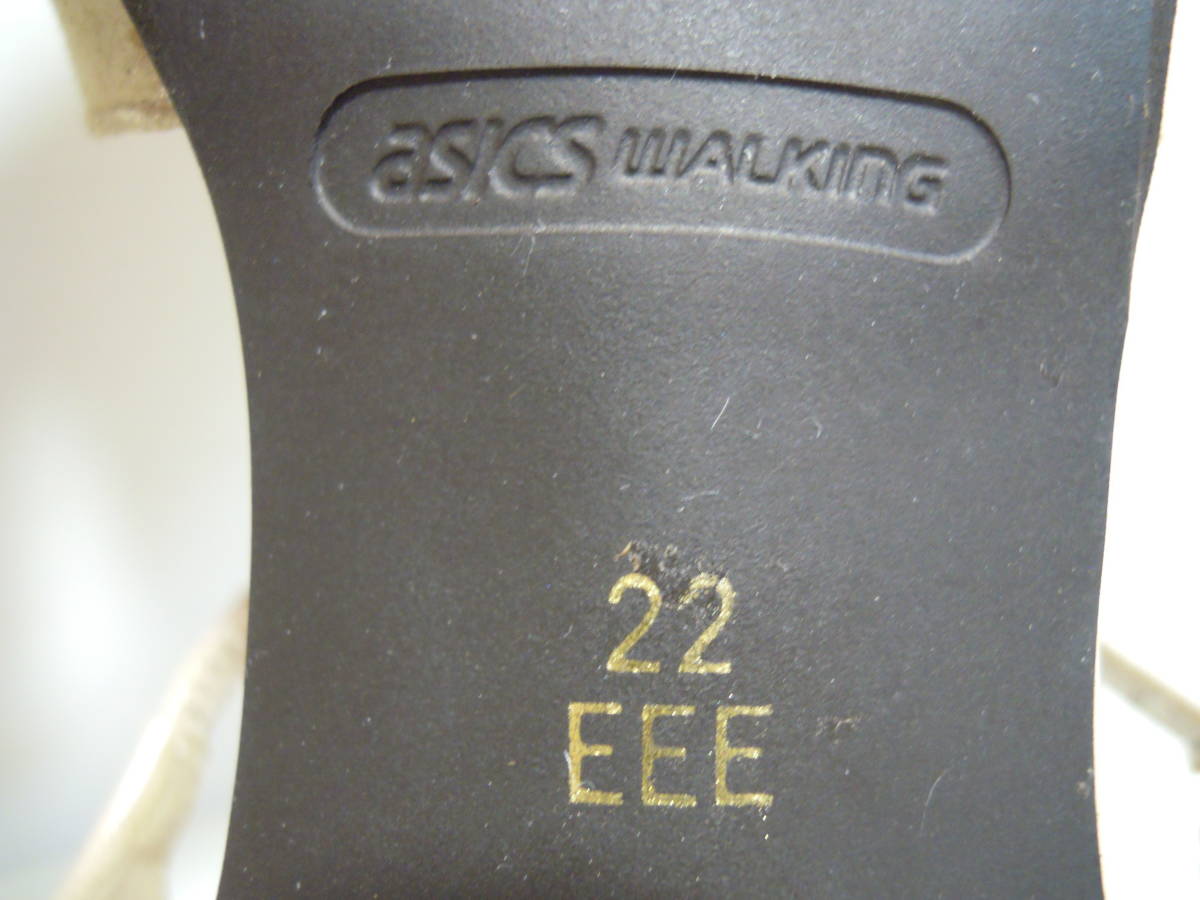 新作 ASICS (PEDALA) Walking :本革 サイズ22.0 WALKING ウォーキング