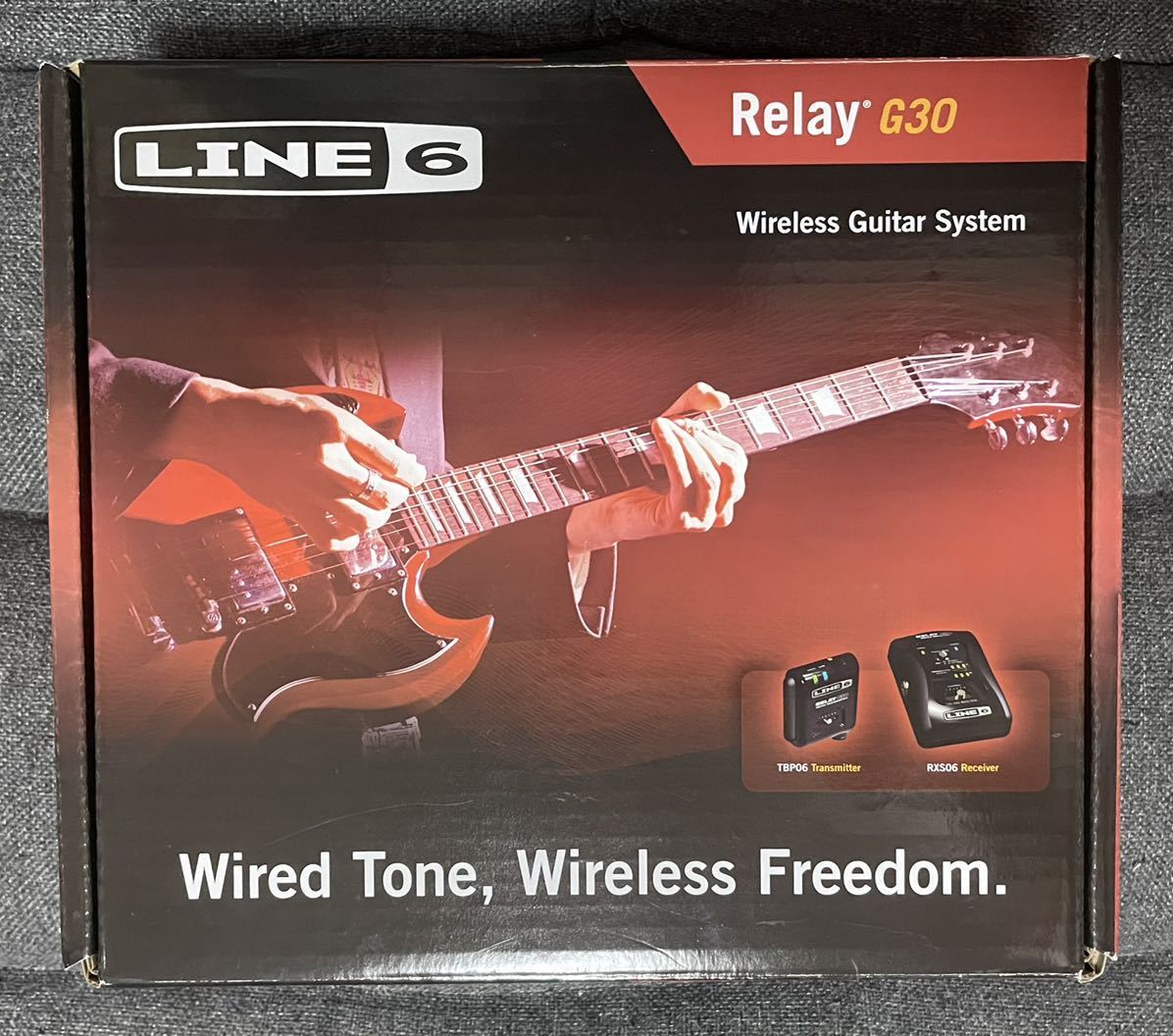 Line6 ギター/ベースワイヤレスシステム Relay G30(品ですが、状態良い