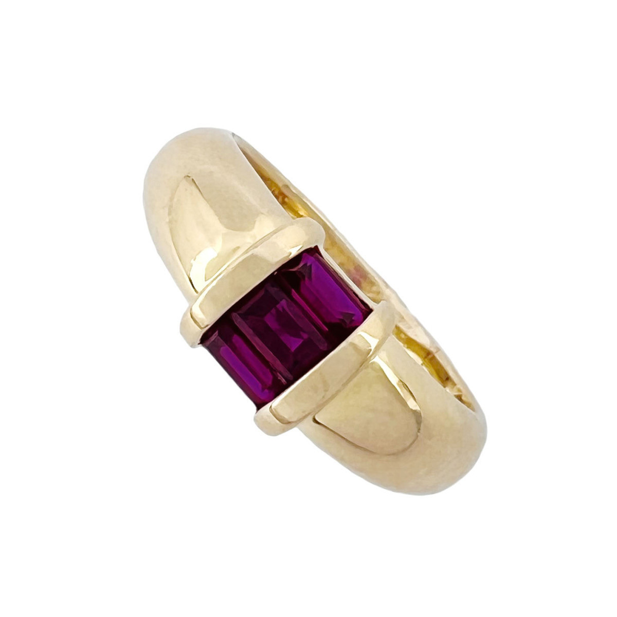 ヤフオク! - TIFFANY&Co. ティファニー リング ルビー バケ...
