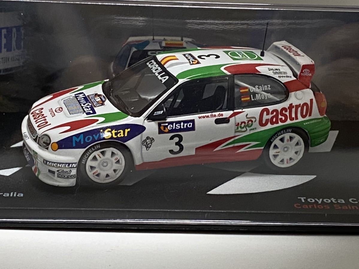 トヨタ カローラ WRC ミニカー 1/43 TOYOTA_画像2