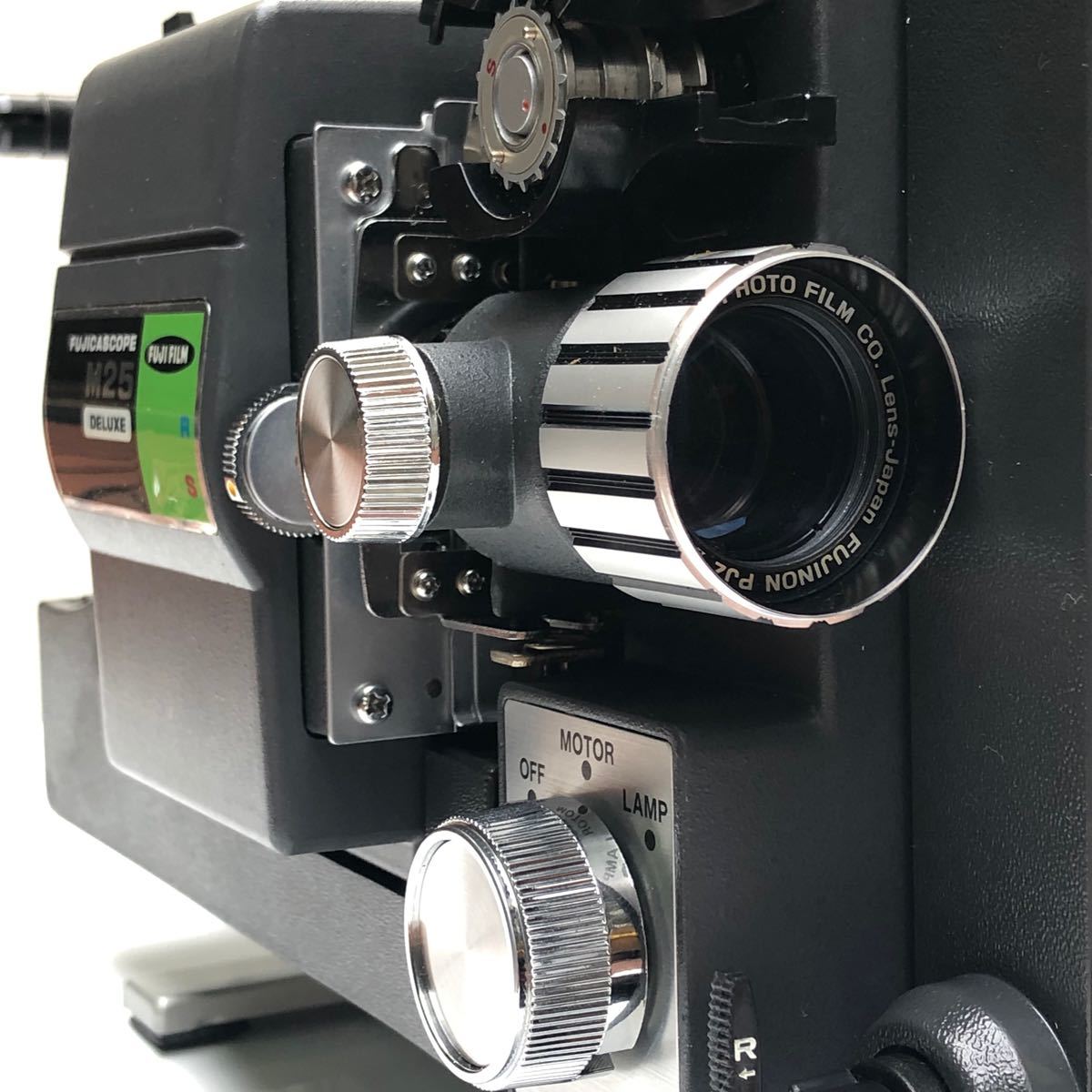 動作品 美品 8mm 映写機 FUJICASCOPE M25 DELUXE フジカスコープ 動作品 美品 8mm 映写機 FUJICASCOPE M25 DELUXE フジカスコープ