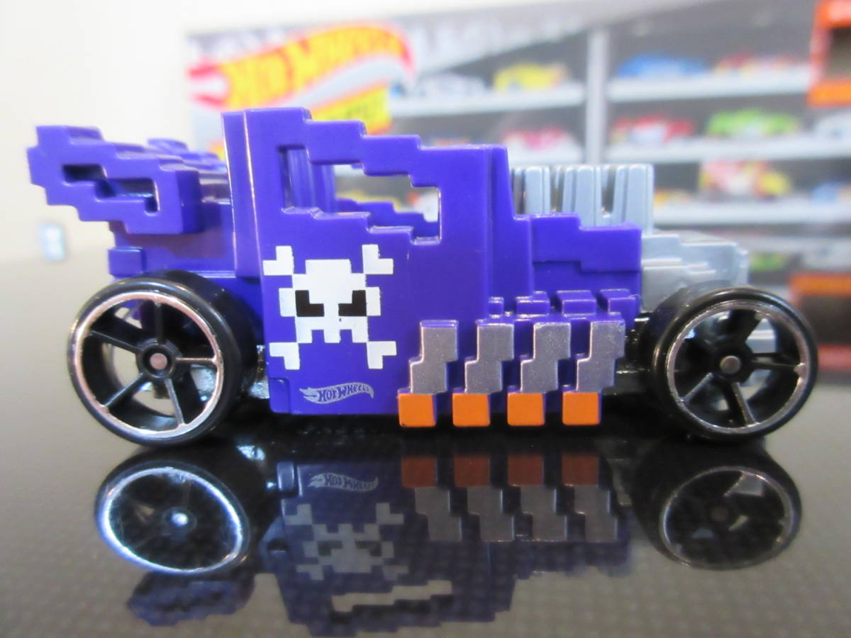 Hot Wheels Pixel Shaker Tooned 4/5 ピクセルシェーカー Ryu Asada 8 ビットピクセル ボーン シェーカー ピクセルバージョン リュウアサダ_画像4