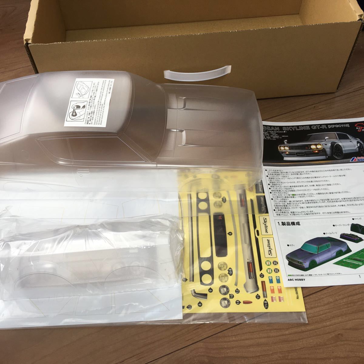 OP ライトカバー付 ABCホビー ラジコン 01スーパーボディ ケン OP ライトカバー付 ABCホビー ラジコン 01スーパーボディ ケン