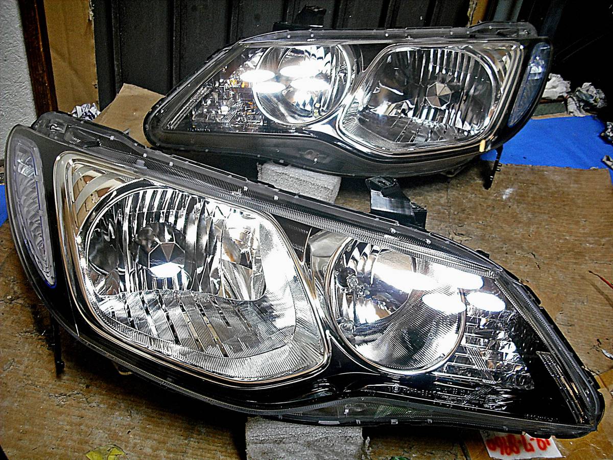店内全品対象 シビックタイプR FD2純正ヘッドライト左右 champs21.com