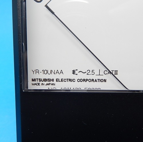 YR-10UNAA 0-800A　交流電流計　三菱電機　ランクS中古品_画像3