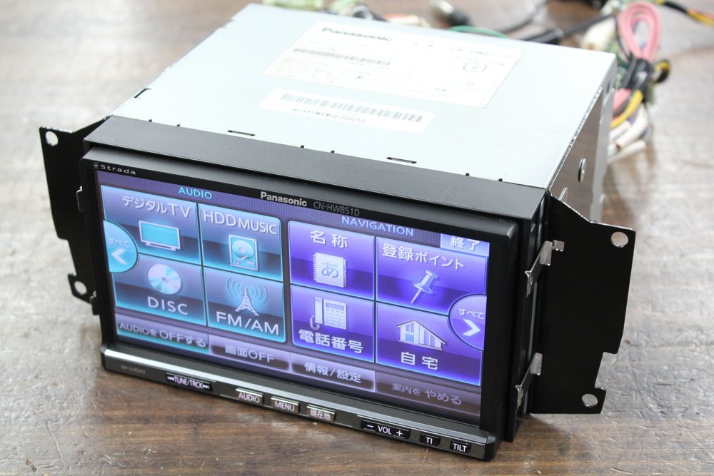 Panasonic パナソニック Strada ストラーダ HDDナビ CN-HW851D