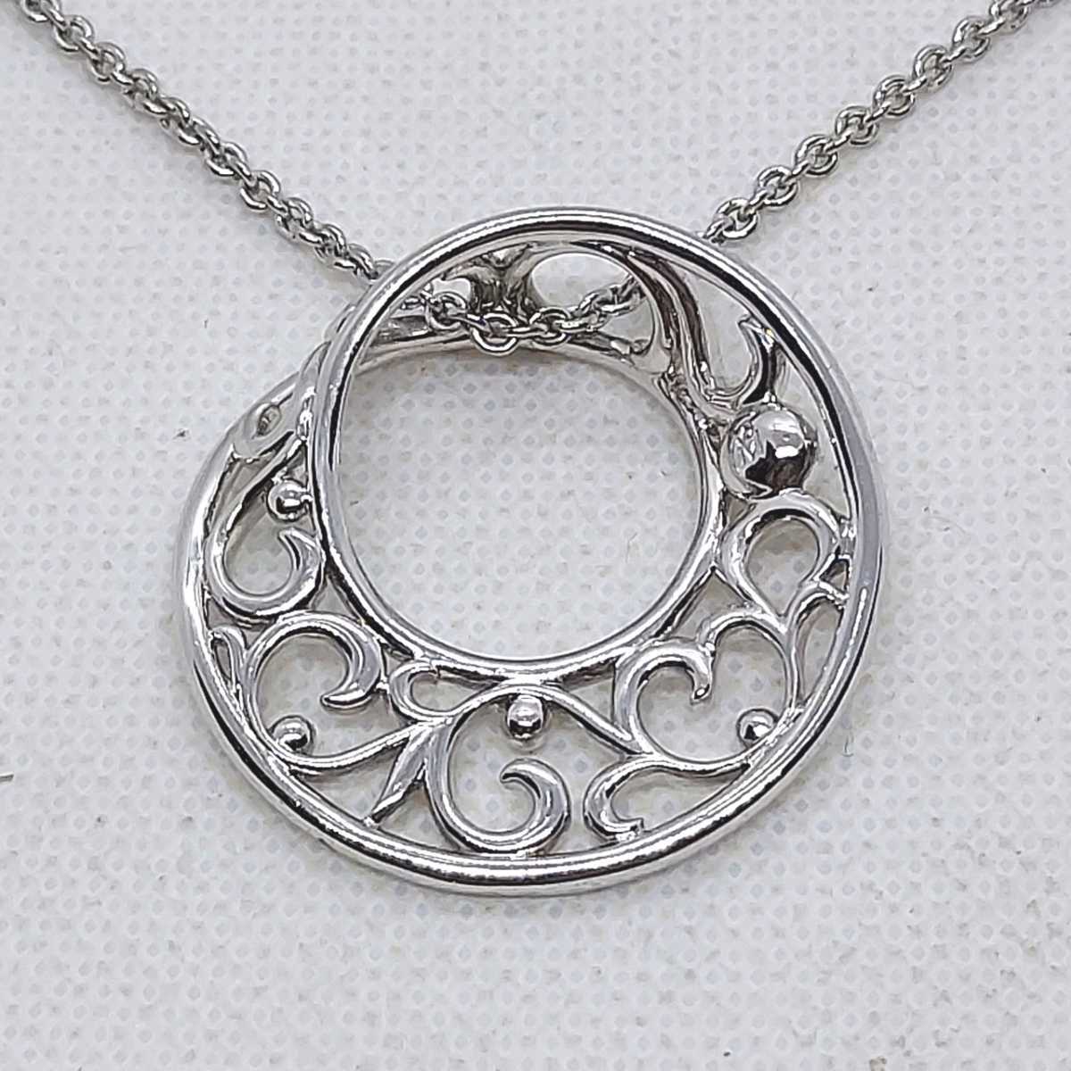 ミキモト M刻印あり ネックレス シルバーカラー ロングチェーン ミキモト M刻印あり ネックレス シルバーカラー ロングチェーン