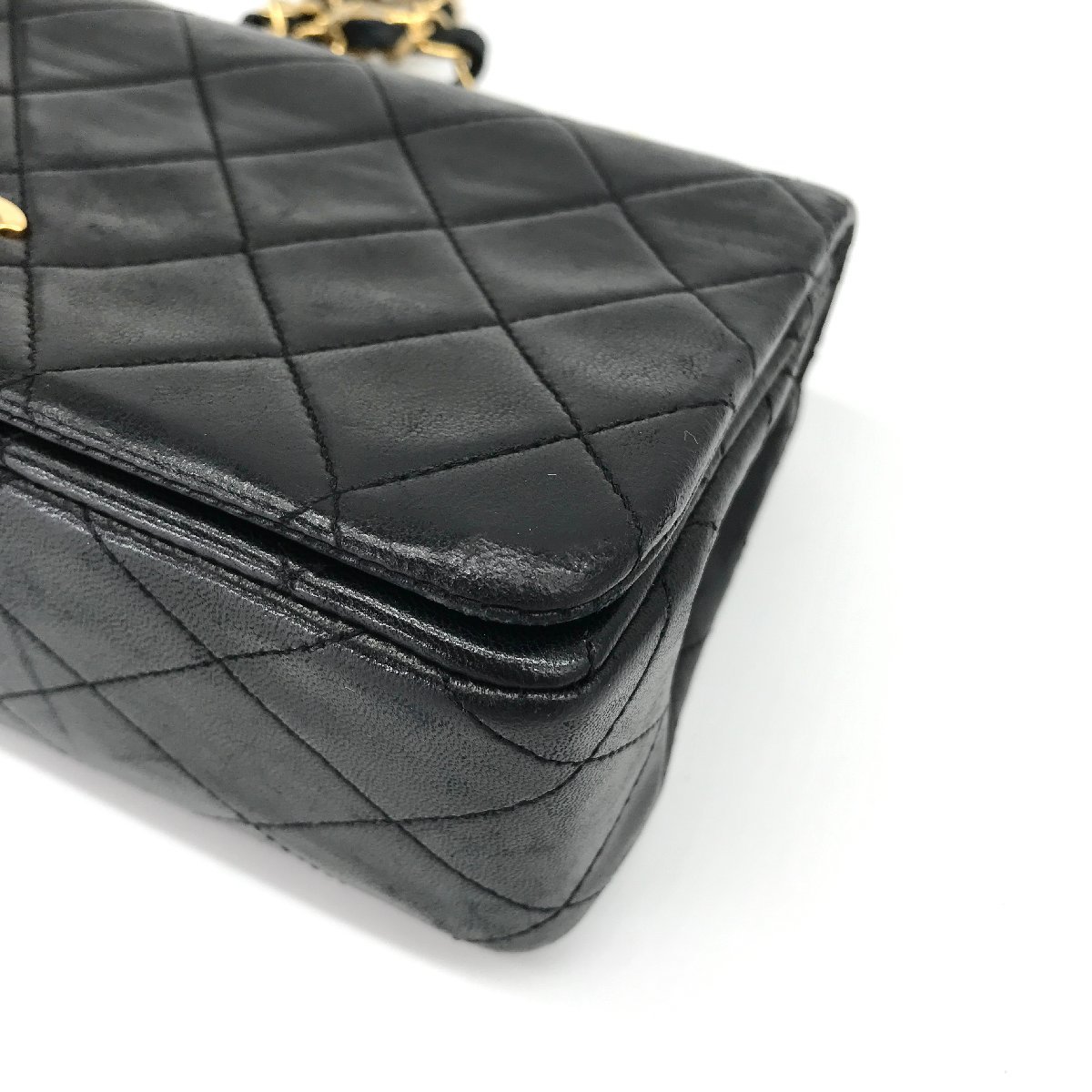 M4968 1円 良品 CHANEL シャネル ココマーク ターンロック ミニ ...