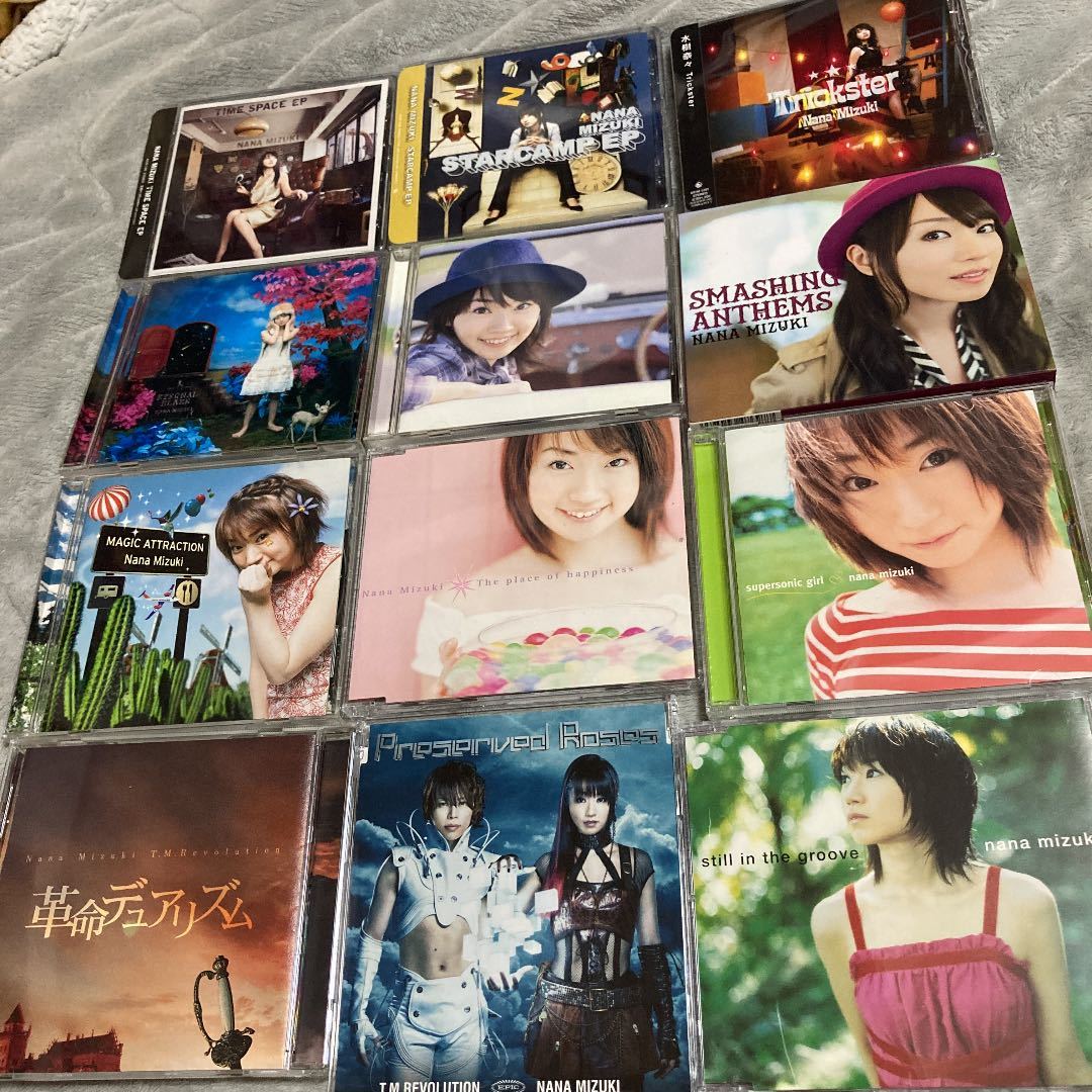 水樹奈々 CDアルバム 中古CD CD+DVD リリカルなのは　シンフォギア　ロザリオ　_画像3
