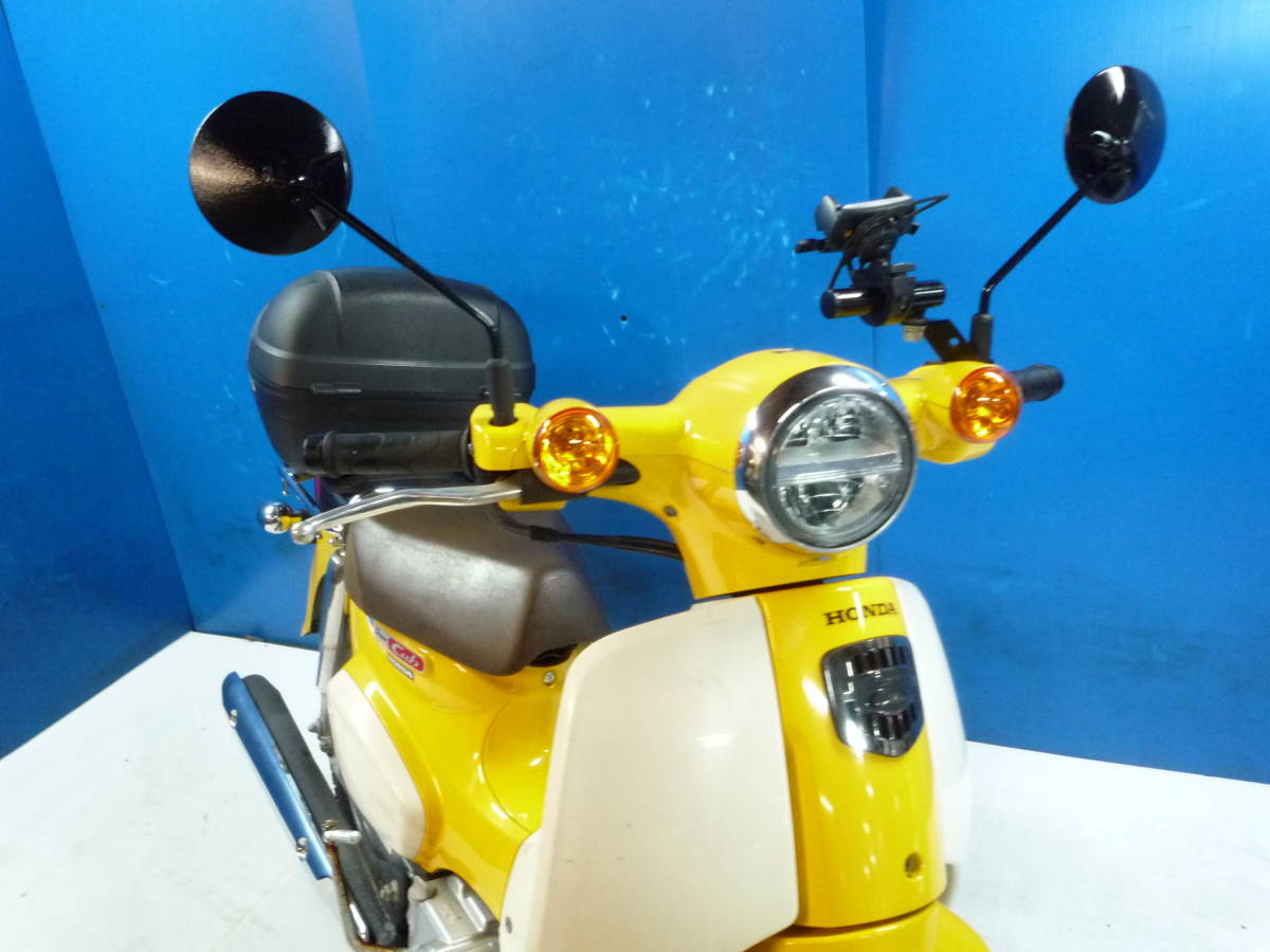HONDA スーパーカブ50-3 黄 半額配送キャンペーン 限定車体価格 諸経費0円 始動確認済み 自賠保険加入で乗れます 即納車有り 横浜 P-Yard_画像5