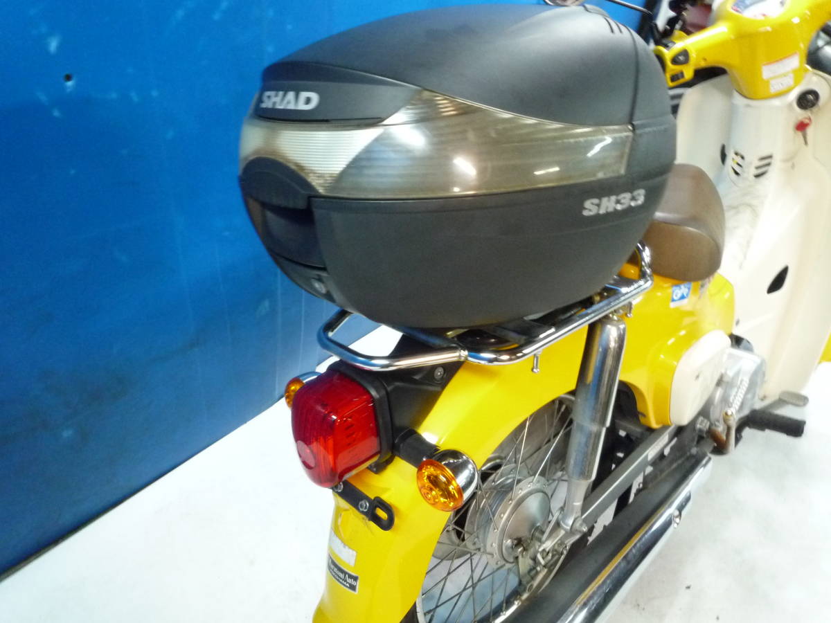 HONDA スーパーカブ50-3 黄 半額配送キャンペーン 限定車体価格 諸経費0円 始動確認済み 自賠保険加入で乗れます 即納車有り 横浜 P-Yard_画像8