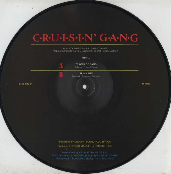 即決(12)BE MY LIFE/CRUISIN' GANG *PICTURE DISC_画像2