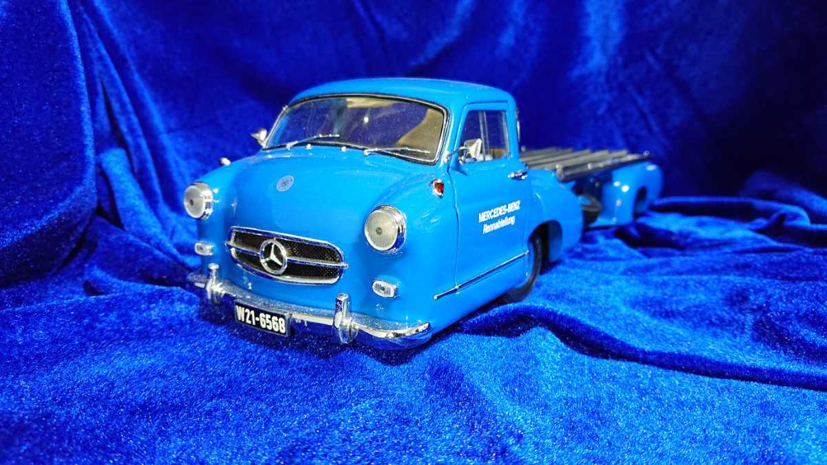 1/18 CMC Mercedes-Benz 1954 Renntransporter BlueWonder レーシング