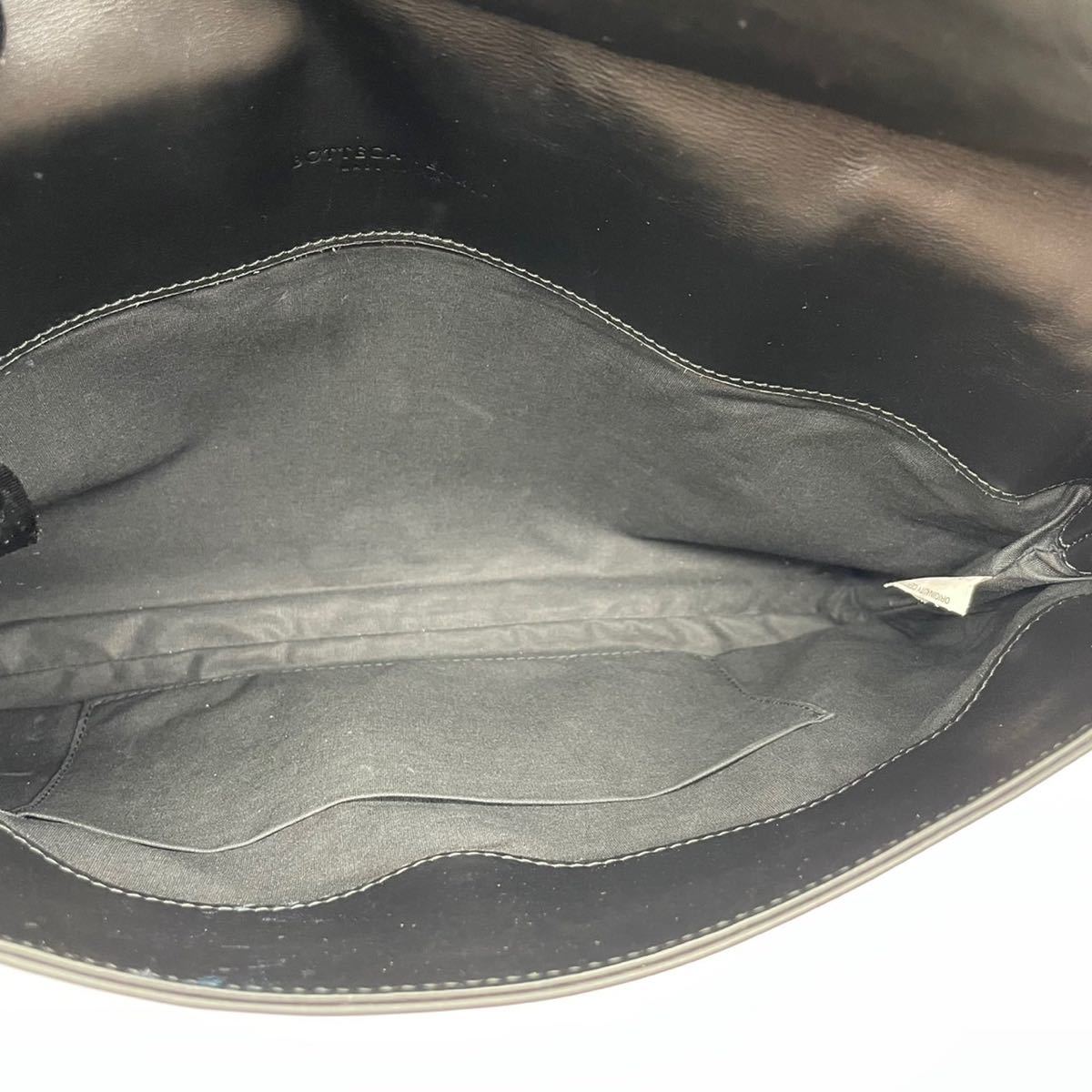 1円《ほぼ未使用A4収納可》BottegaVeneta ボッテガヴェネタ メンズ
