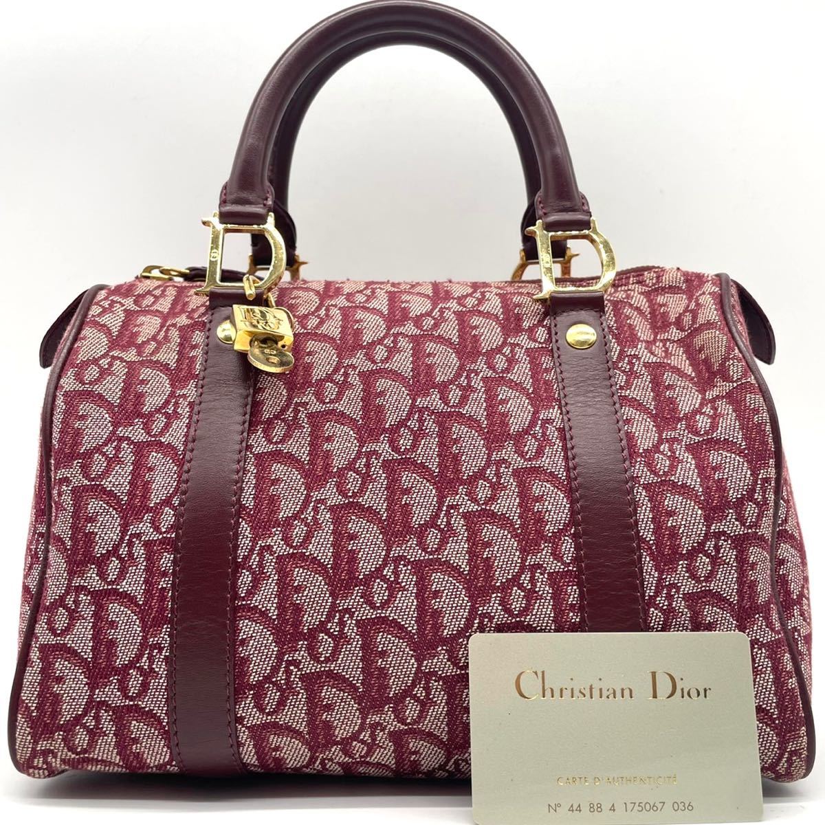 人気沸騰ブラドン 【美品】Dior ディオール レディース ハンドバッグ トロッター ハンドバッグ