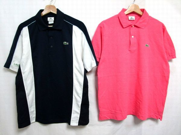 1円～売切★LACOSTE/ラコステ ポロシャツ 大量 33枚セット★古着卸 サイズ2～5 半袖 夏物 トップス オススメ まとめ売り No.U-3_画像3