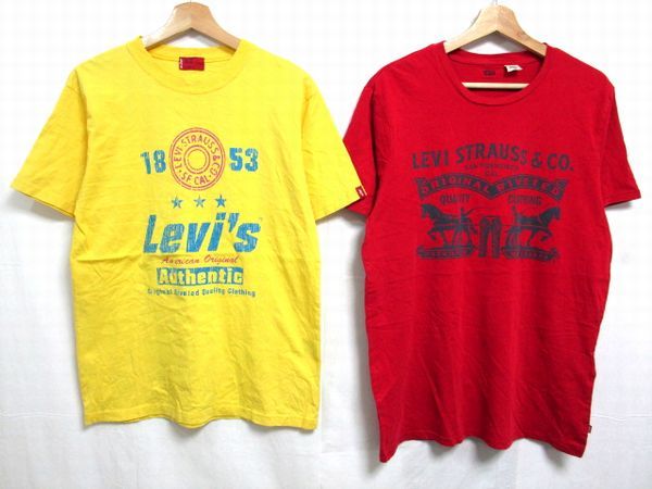 1円～売切★Levi's/リーバイス Tシャツ 大量 32枚セット★古着卸 サイズMIX 半袖 プリント 春夏物 トップス オススメ まとめ売り No.W-2_画像5