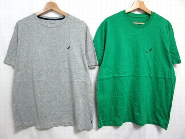 アメリカ輸入★NAUTICA/ノーティカ ワンポイント Tシャツ 大量 33枚セット★古着卸 M/L 春夏物 無地 半袖 USA オススメ まとめ売り No.Y-10_画像7