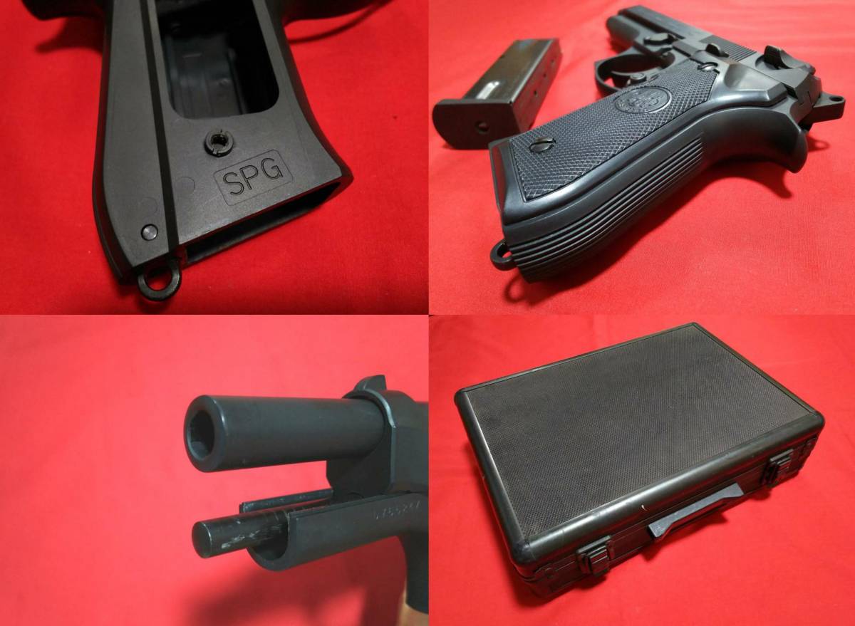 美品 マルシン ベレッタM92F モデルガン ダミーカート仕様 SPGマーク