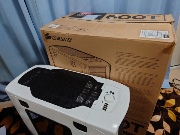 【ケース / 電源】Corsair Special Edition White Graphite Series 600T + RM750 【セット】_画像10